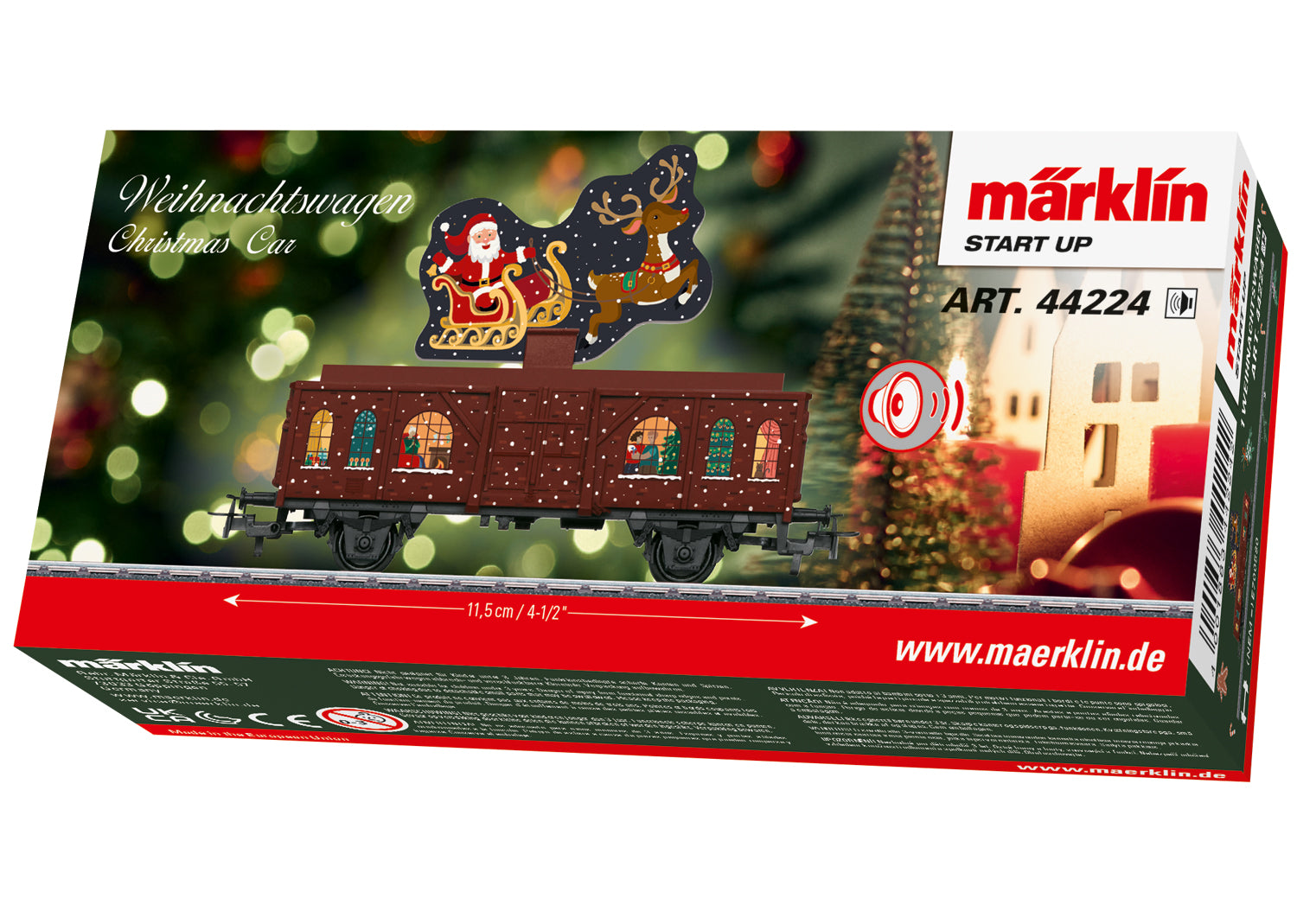 Marklin HO Scale Start Up Christmas Car